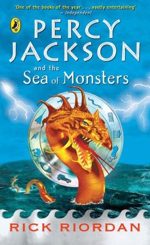 Portada del libro «El mar de los monstruos (Percy Jackson 2)» de Rick Riordan