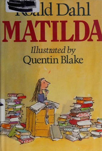 Portada del libro «Matilda» de Roald Dahl