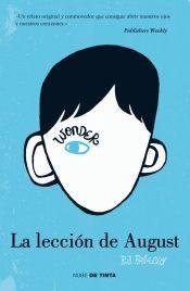 Portada del libro «Wonder. La lección de August» de R. J. Palacio