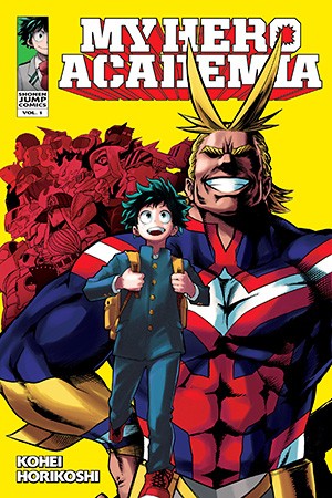 Portada del libro «My Hero Academia 1» de Kohei Horikoshi